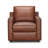  Top Grain Genuine Leather Club Chair-741754687