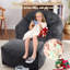 Fauteuil à billes pour adulte, canapé à billes avec repose-pieds et accoudoirs-268864779