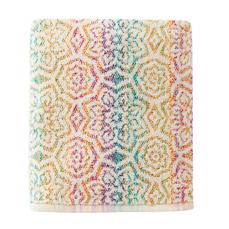 Medan Cotton Midweight Jacquard Bath Towel