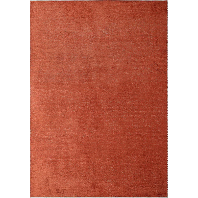 Rapture Area Rug in Orange, Rectangle 7'10" x 9'10"