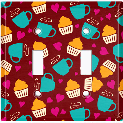 Plaque murale Cupcake Heart