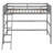 Solid Wood  Loft Bed With Ladder(Gray)(OLD SKU: WF292330AAE)