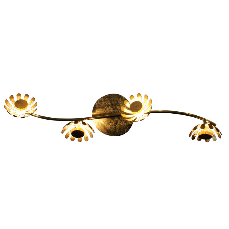 Leenhouts 70cm 4 -Light Track Kit, Gold