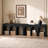 Arden 67"W Arched Console Table with 3 Open Storage Shelves, 15.5" Deep Entryway and Sofa Table-1647859034