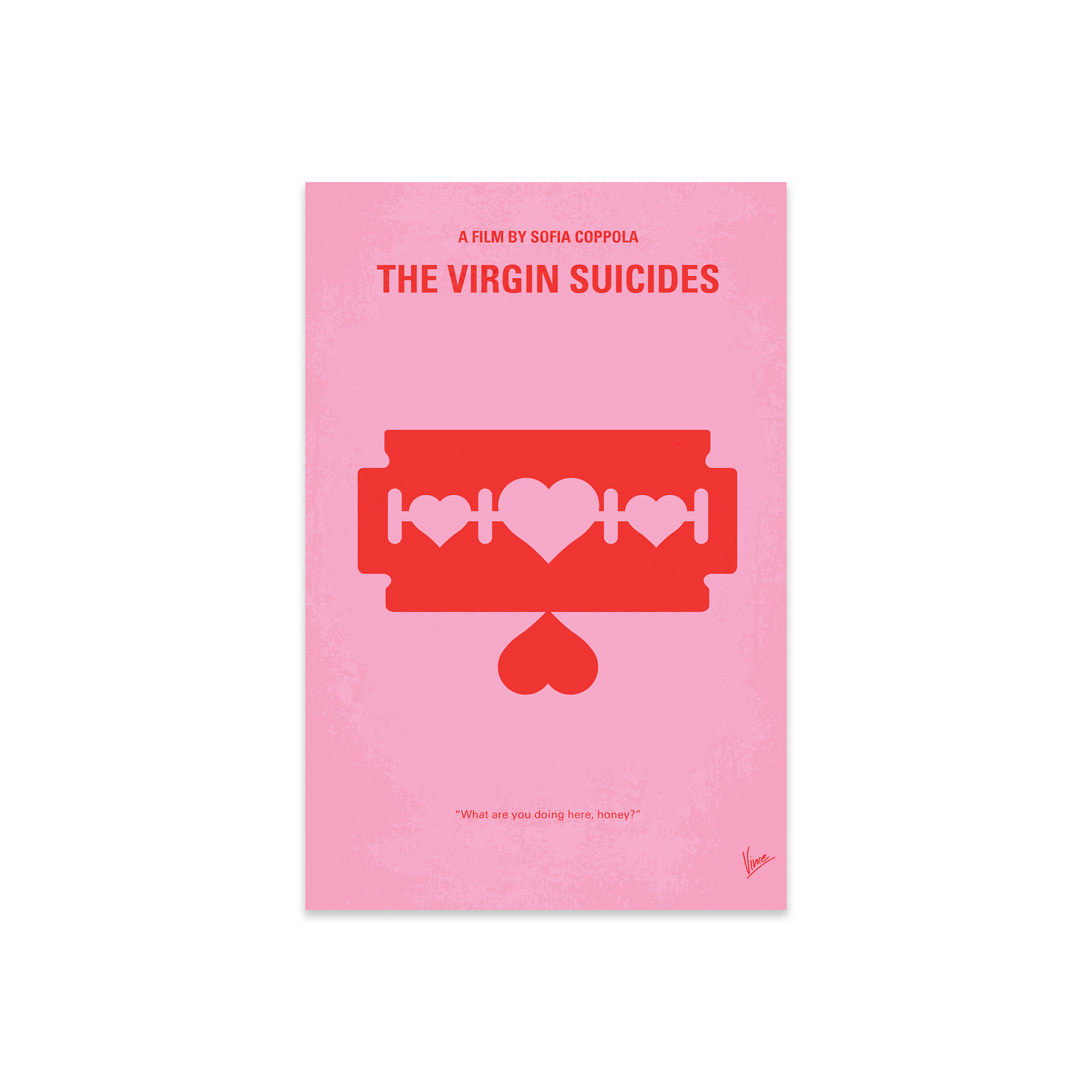 iCanvas The Virgin Suicides Minimal Movie by Chungkong No Frame Poster Wayfair