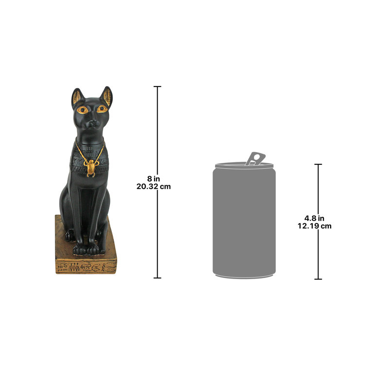 Egyptian Cat Goddess Bastet Figurine