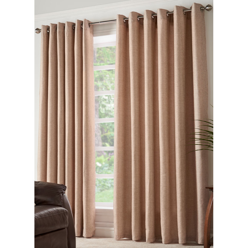 Lidgate Room Darkening Curtain Pair, Width 168 x Drop 183 cm