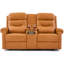 Canapé-lit inclinable manuel 65,7 po avec console de rangement et porte-gobelets-454628411