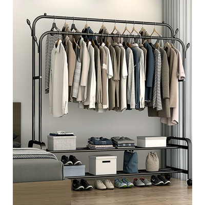 150cm Rolling Clothing Rack