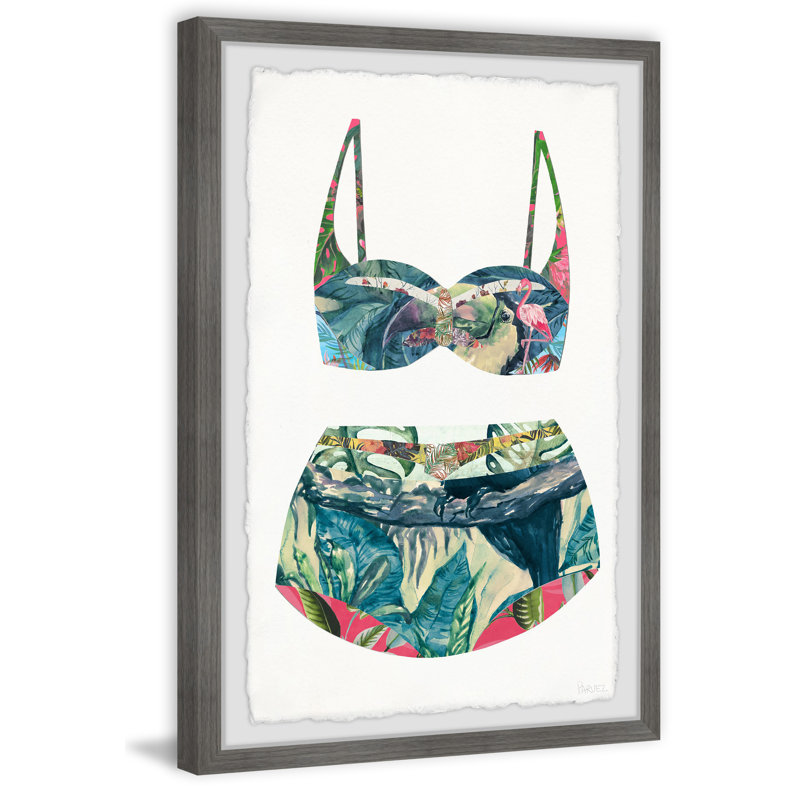 Tropic Heaven Swimsuit - cadre photo, impression, H 18 po x l 12 po x P 1,5 po