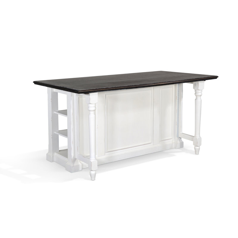Almira 71.5 " W Kitchen Island, European Cottage