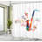 Shower Curtain with Hooks Included-44331040