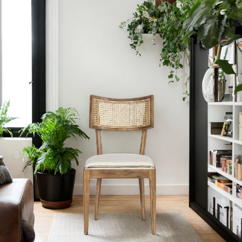 Chaise de salle à manger Anit, Naturel
