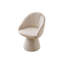 Fauteuil d'appoint pivotant en chenille-1217461046