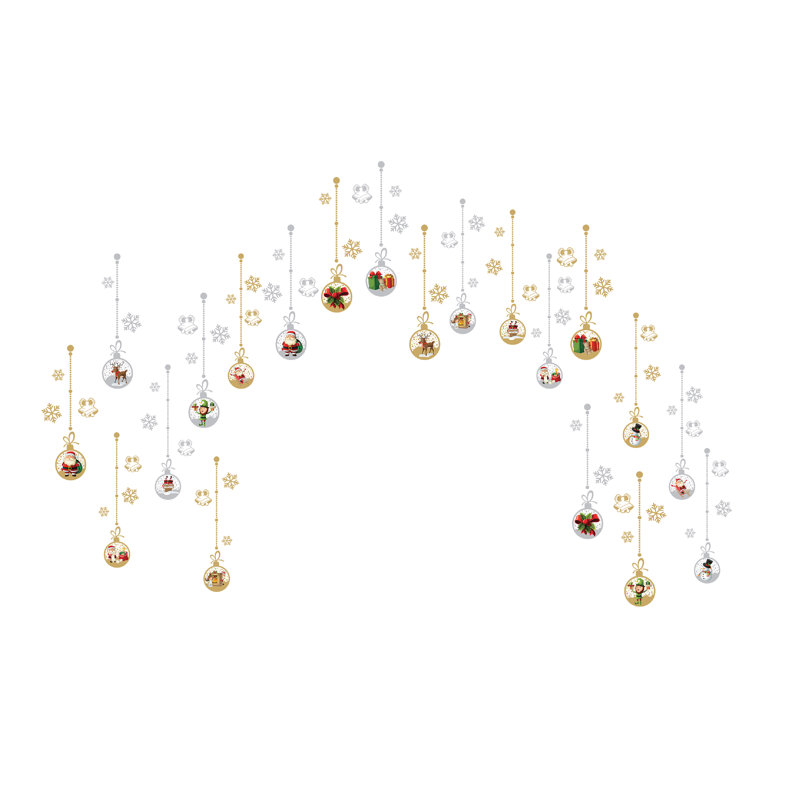 Wall Decal, 39.37" H x 59.05" W