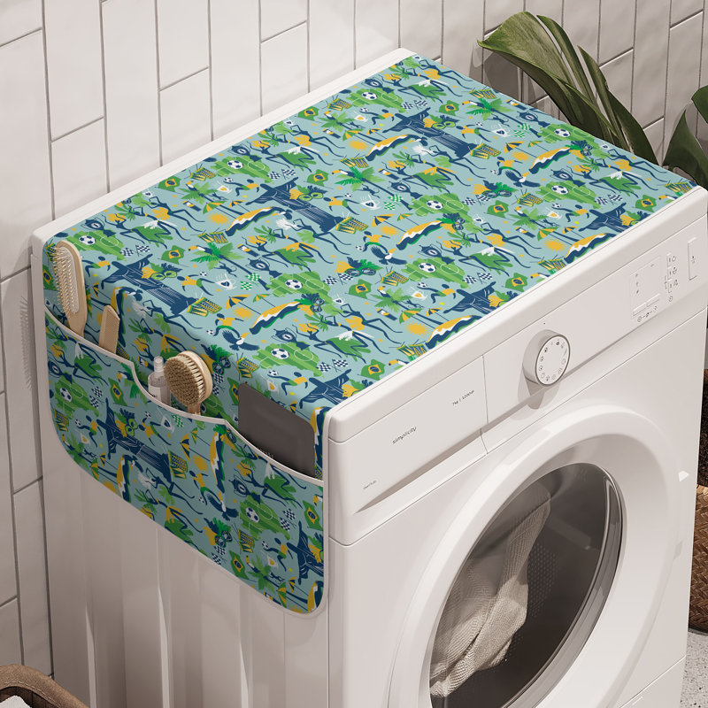 East Urban Home Carnival Washing Machine Organizer Pack of 2 47" x 18.5"