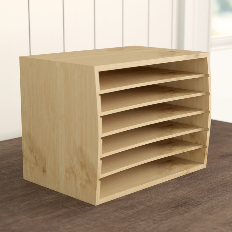 Wood Desk Organiser