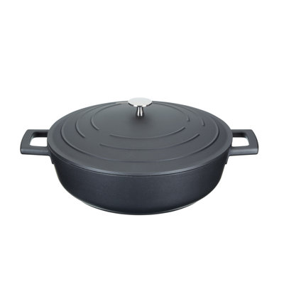 MasterClass Cast Aluminum Shallow Casserole 4L