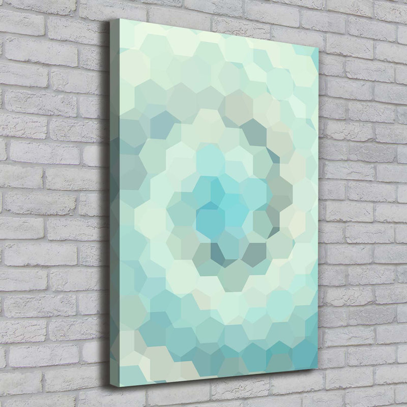 Abstraction Background - Wrapped Canvas Print