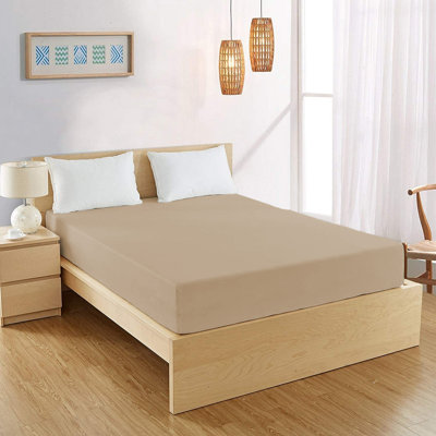 Cotton Blend/Polyester Fitted Sheet