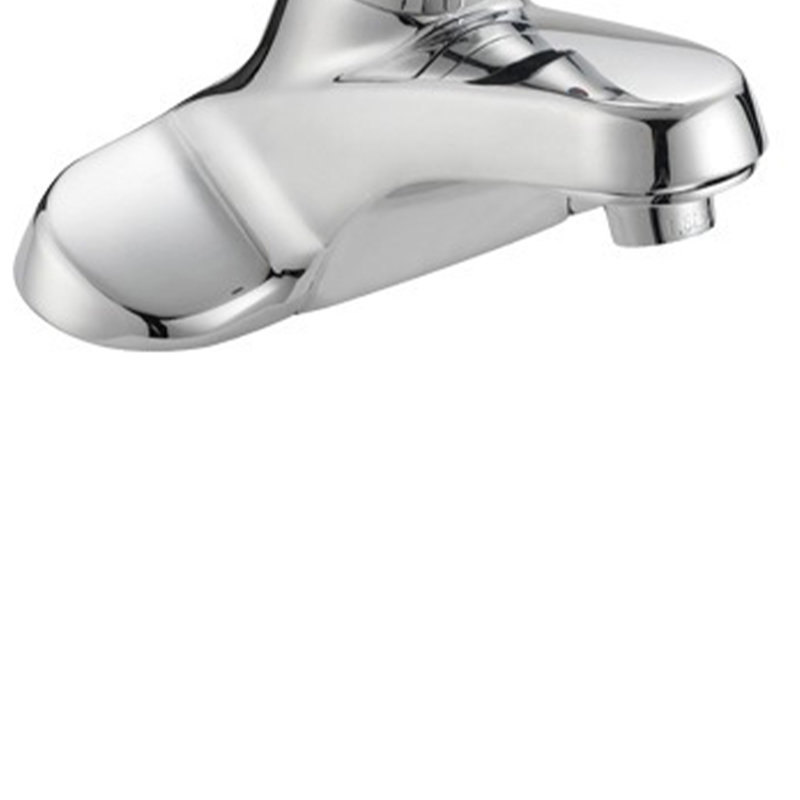 Robinet de salle de bain central à