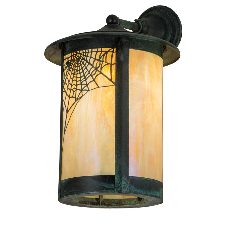 Fulton Spider Web 1 - Light Outdoor Wall Lantern