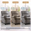 Ameiah Faux Leather Recliner-2134220098