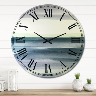 Swigart Farmhouse Dawn I Wall Clock