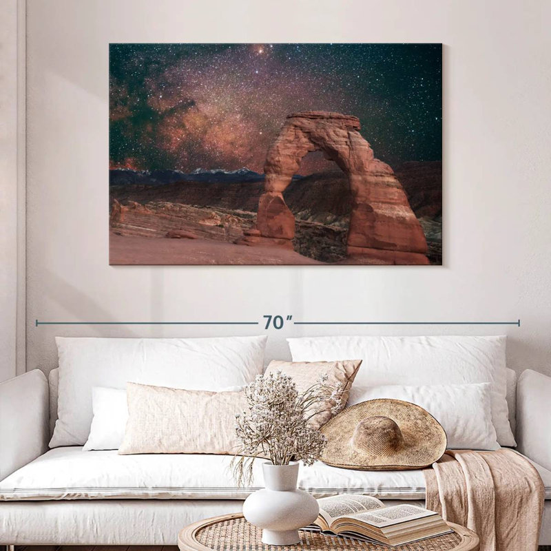 Oberle Starlit Delicate Arch, 32" H x 48" W