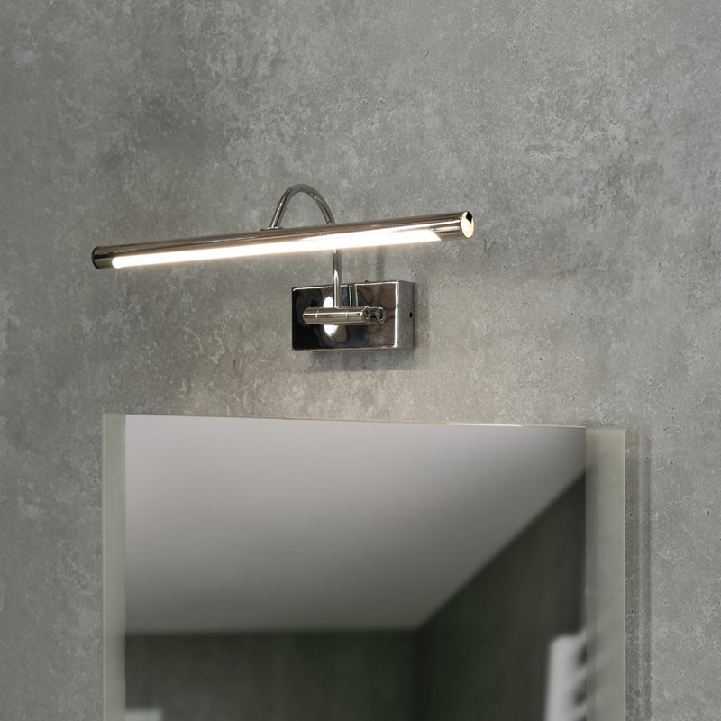 Amisadai LED Swing Arm Sconce, Chrome
