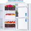 2.7 Cu Ft Commercial Display Refrigerator, 3 Tier Cake Display Case with LED for Cafe