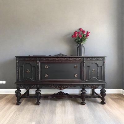 Retro Elegant Multifunctional Console Table