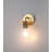 Central 1 Light Wall Sconce - Antique Brass Finish-783811616