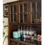 Garde-manger standard en noyer massif de 54 pouces