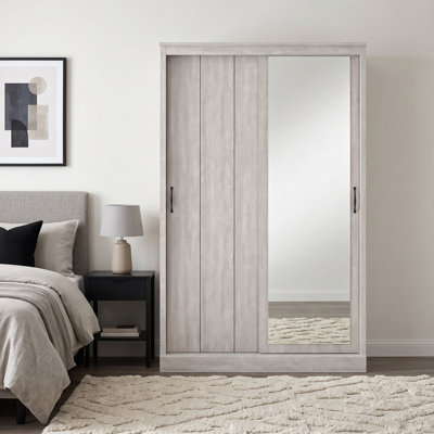 Bristol 2 Door Sliding Wardrobe with Mirror