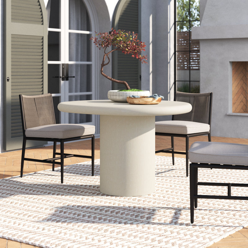 Alarica Outdoor Dining Table , 47'' in. W 47'' in. D