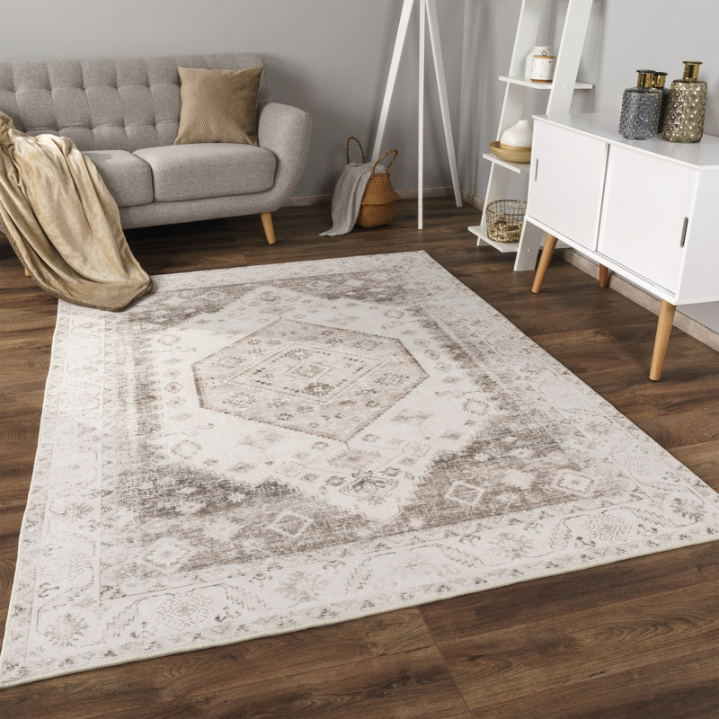 Iker Oriental Area Rug, Rectangular 160cm x 220cm