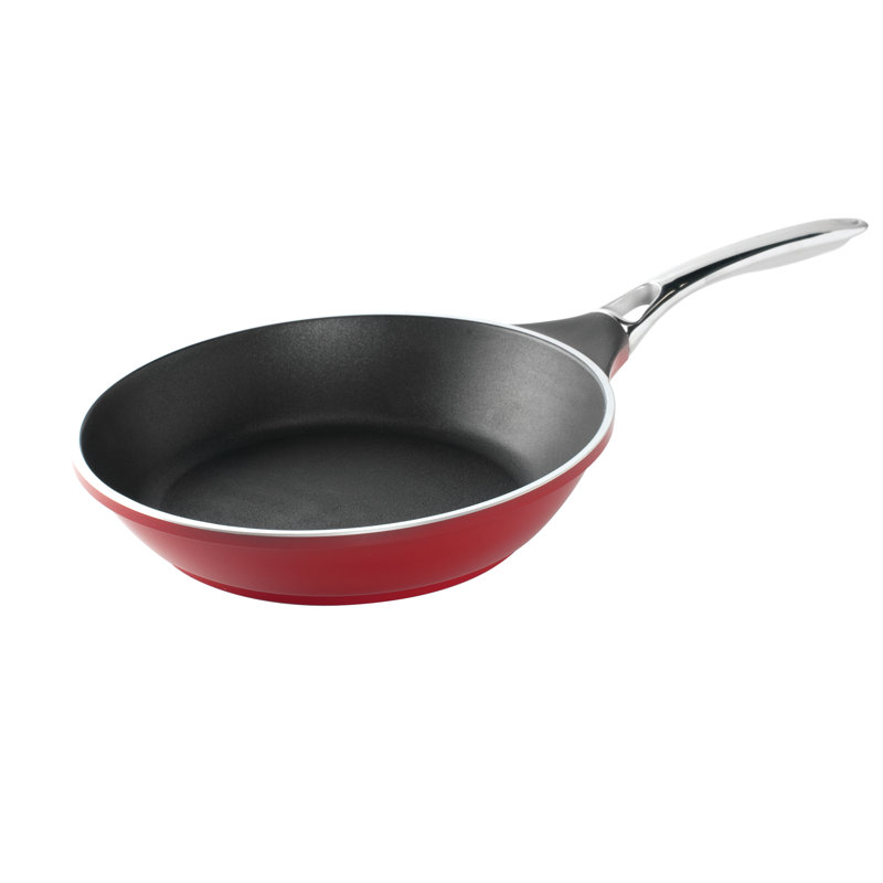 Poêle antiadhésive Nordic Ware ProCast ™, Rouge, 8,63 po de diamètre