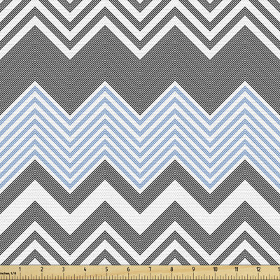 Charley-Jade Bicolour Zigzags Multi-Purpose Fabric