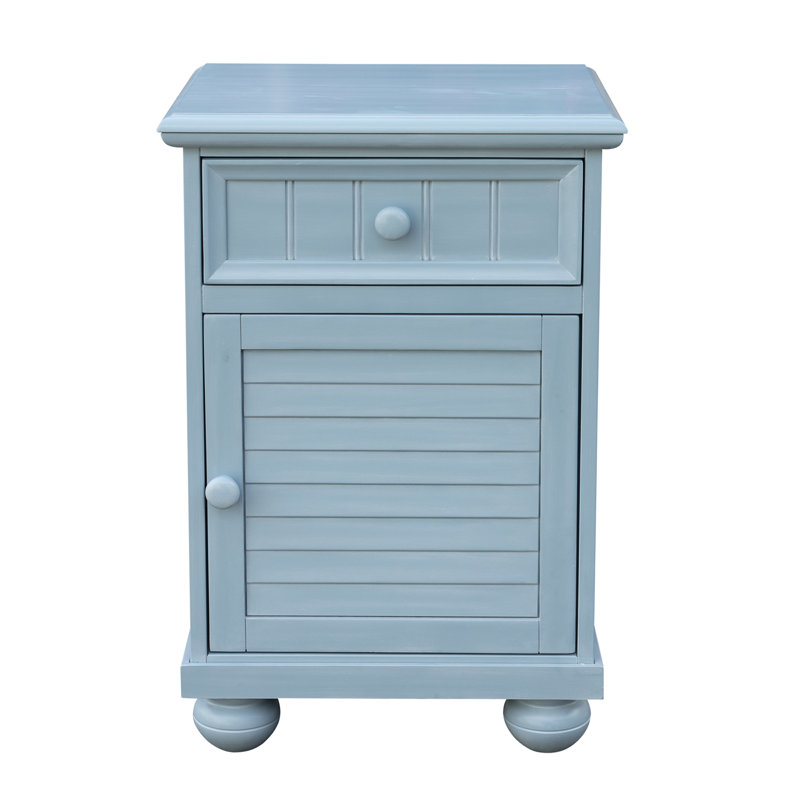 Table de chevet Stogner, Bleu