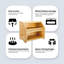 Bernoussi Wood Food Storage Container