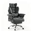 Ergonomic High Back Executive Office Chair with Retractable Footrest, Lumbar Support and Adjustable Height-1010495787-1024532516