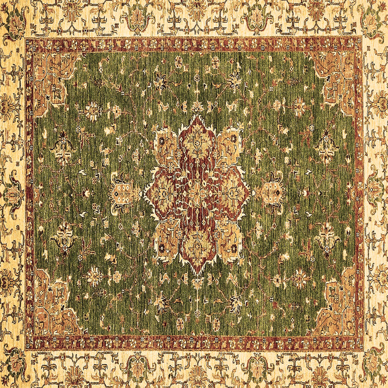 Bitha Oriental Indoor Rug, Square 4'