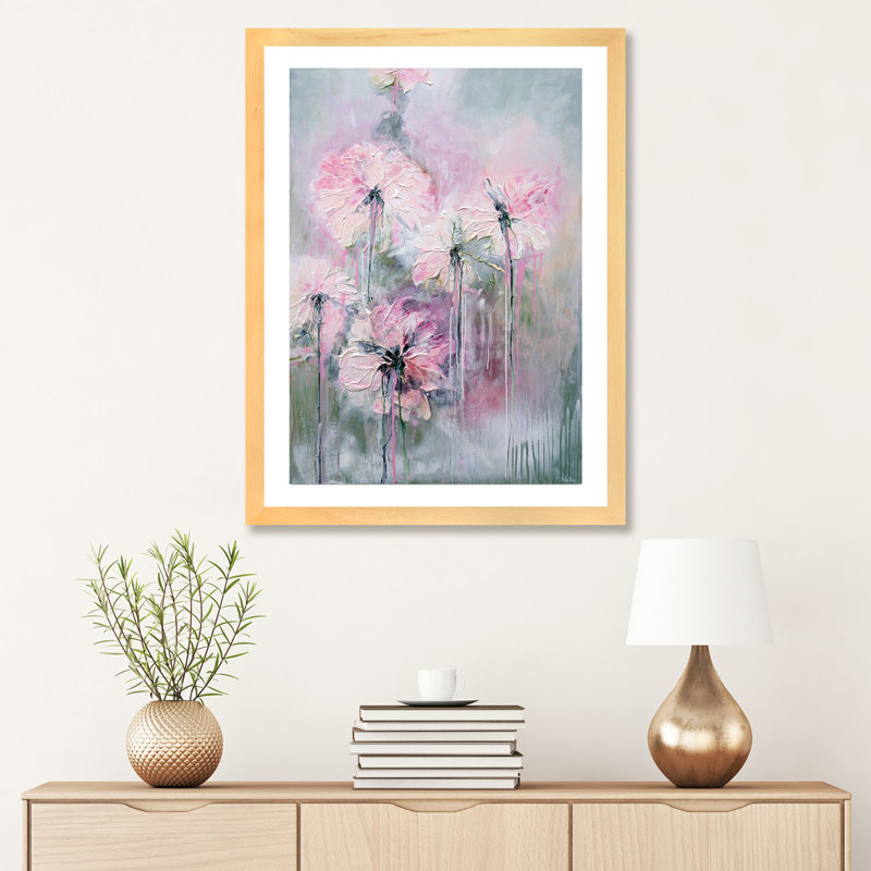 «Gentle Summer Rain», reproduction d'art, H 24 po x l 16 po x P 1 po, Papier bois naturel