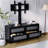 Rattan TV Stand with Mount – 4-Drawer Dresser Entertainment Center for TVs Up to 70 Inch-1093570162