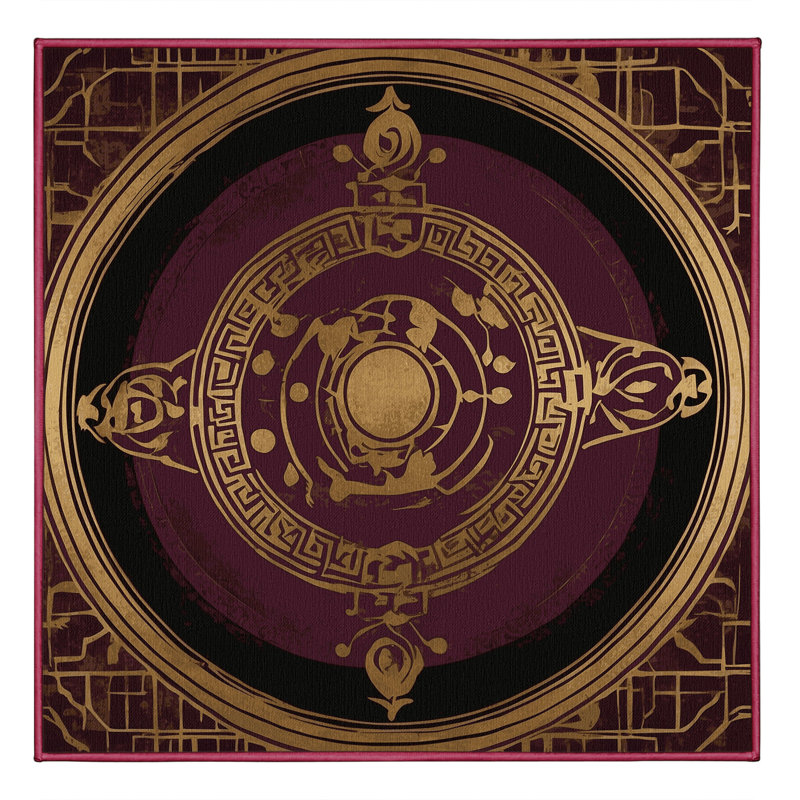 Gilded Paragon Rug, Square 7'