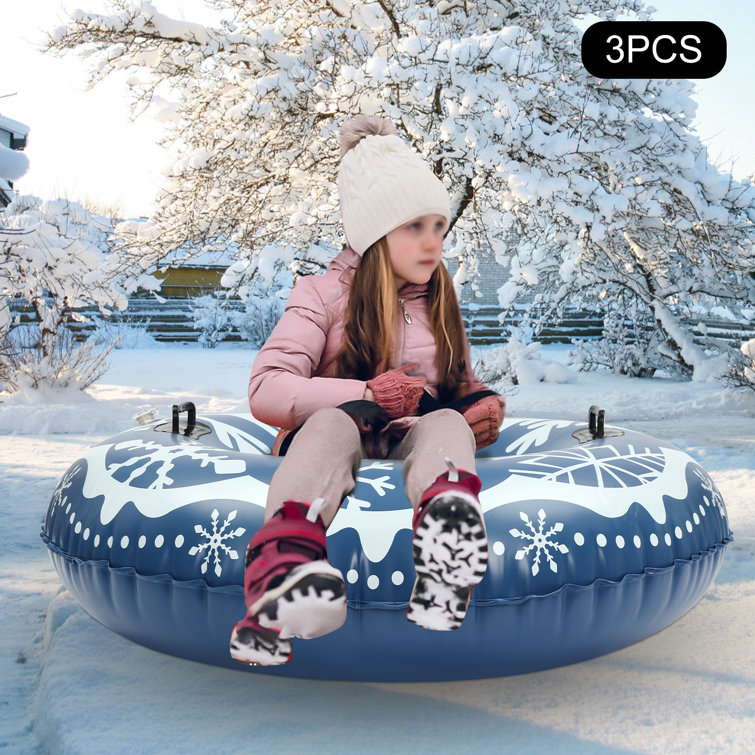 Inflatable Ski Circle Sled For Kids And Adults Durable 120cm And 47in Snow  Boat Tube For Winter Sports Fun Fast DHL Delivery In 7 Days From  Vanoinflatables, $29.27