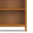 Warm Shaker 72"H Solid Wood Transitional 5-Shelf Bookshelf with Adjustable Shelves and Tapered Legs-1692689746