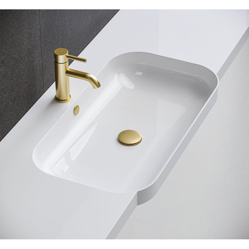 2.4'' W Drain Stopper, Gold