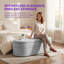 Banc de rangement ovale avec repose-pieds-1771359893